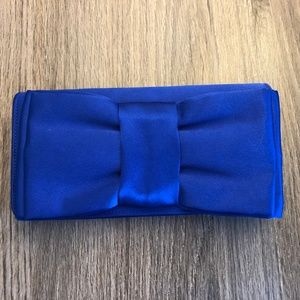 NWOT - Gorgeous Blue Convertable Clutch Crossbody